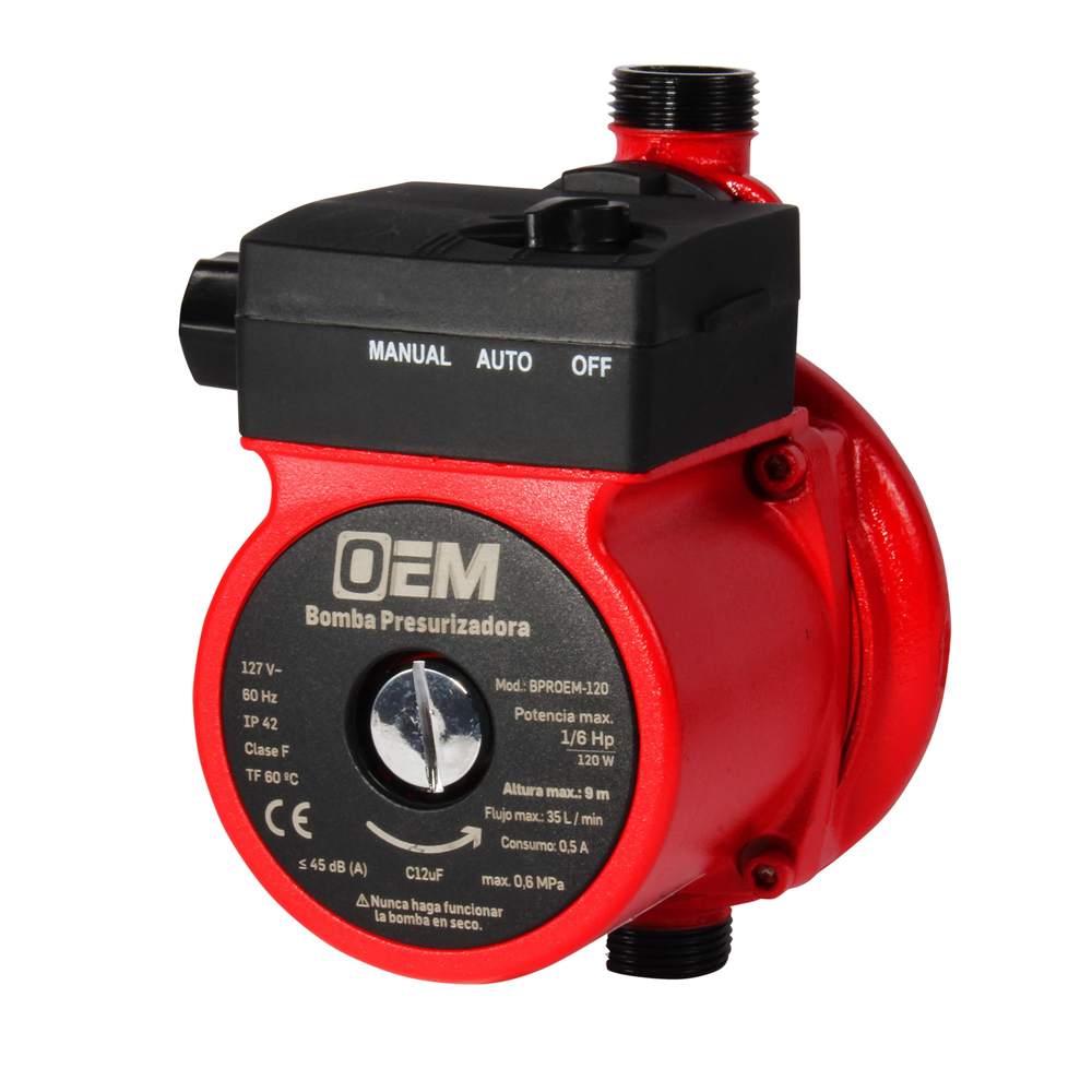 BPROEM-120 OEM Bomba presurizadora 120 W
