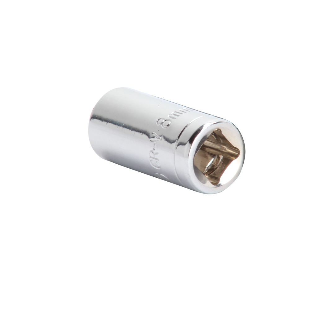 DC-0825 Dado corto 1/4” Milimétrico 8 mm 6 puntas