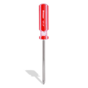 DC-144 Desarmador cruz 1/4"x 4", barra acero cromado, mango PVC