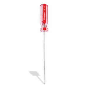 DC-184 Desarmador cruz 1/8" x 4", barra acero cromado, mango PVC