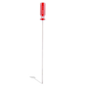DC-188 Desarmador cruz 1/8" x 8", barra acero cromado, mango PVC