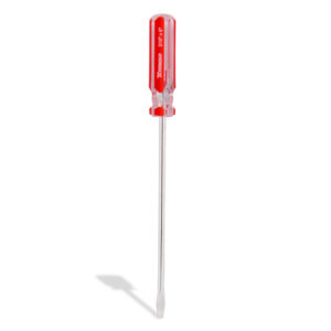 DP-3166 Desarmador plano 3/16" x 6", barra acero cromado, mango PVC