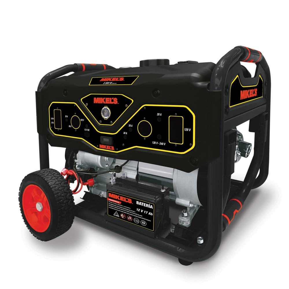 GCE-8000 Generador de corriente eléctrica motor 4 tiempos (8,000 W / 15 HP)