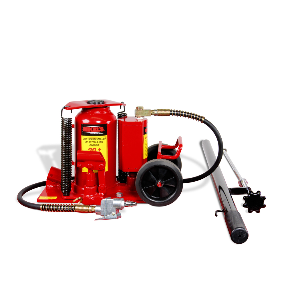 GHC-20T Gato hidroneumático de botella con carrito (20 ton)