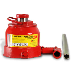 GHT-12 Gato hidráulico telescópico de botella (12 ton) Bombeo lateral