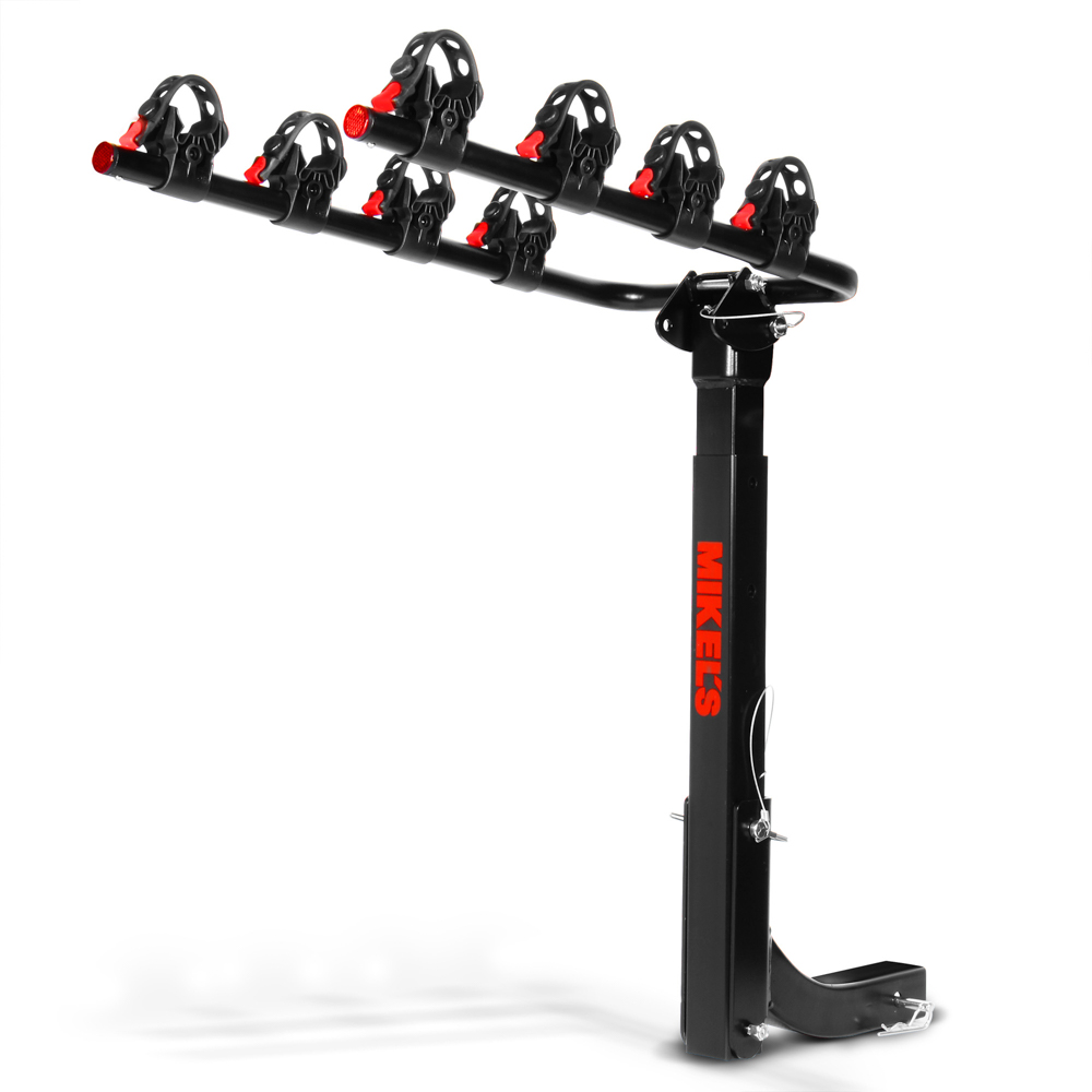 RBMT-04 Rack para 4 bicicletas, montaje en tirón (2")
