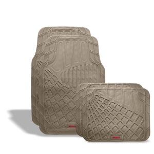 TA-3 Tapetes para auto de hule, camello de lujo