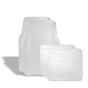 TC-2 Tapetes para auto de PVC, negros